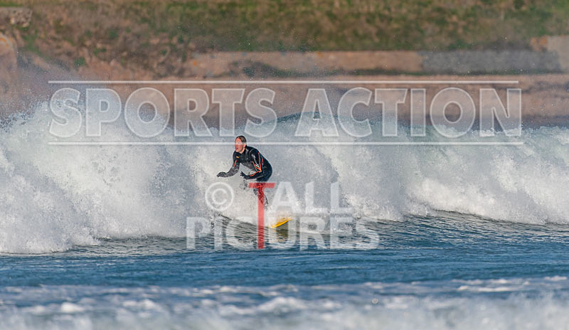 Surfing_18-11-2018-28 - SURFING AT VAZON BAY GUERNSEY