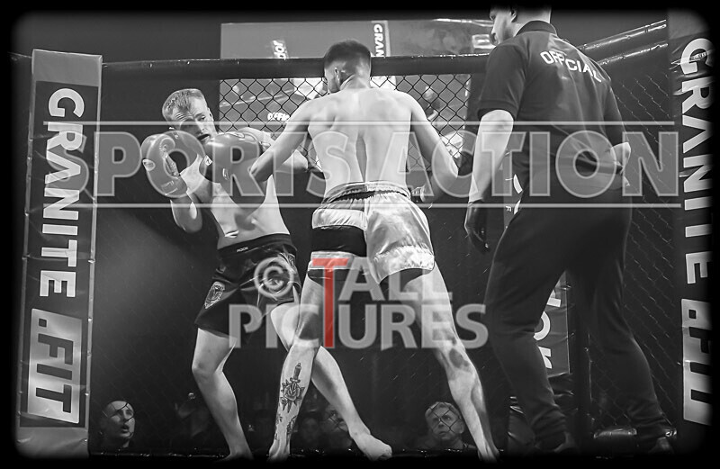 BOUT- 8 Lewis Bentley v Luke OConnor-42 - BOUT 8 - Lewis Bentley v Luke O'Connor