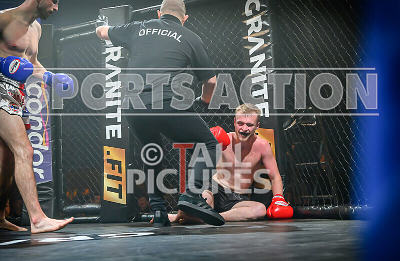 BOUT- 8 Lewis Bentley v Luke OConnor-57 - BOUT 8 - Lewis Bentley v Luke O'Connor