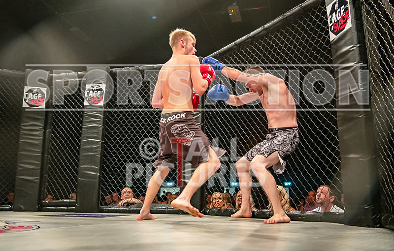 BOUT-1- Chris Wherry v Lewis Bentley-26 - BOUT-1: Chris Wherry v Lewis Bentley