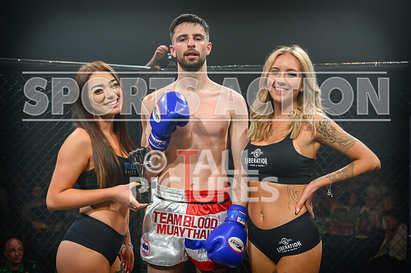 BOUT- 8 Lewis Bentley v Luke OConnor-81 - BOUT 8 - Lewis Bentley v Luke O'Connor