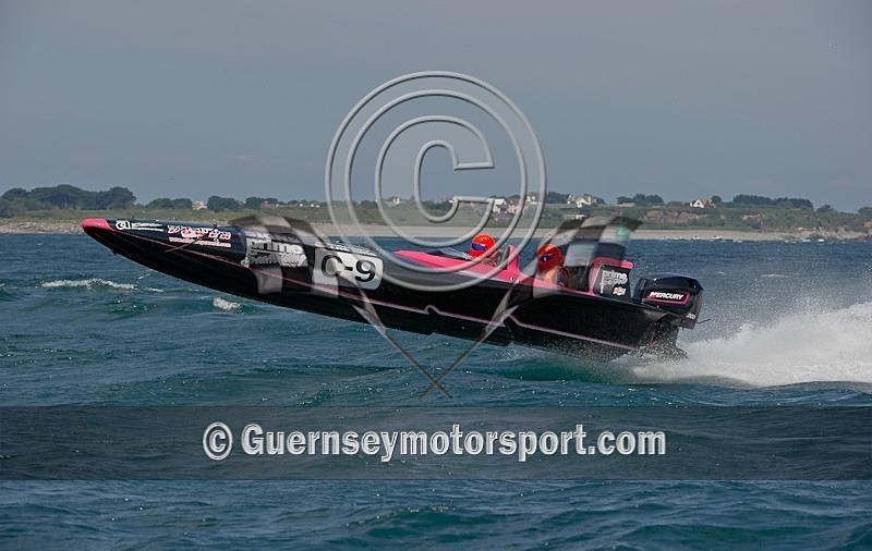 Guernsey Powerboat Racing 23-07-11-74 - ROUND-5 JETHOU COURSE