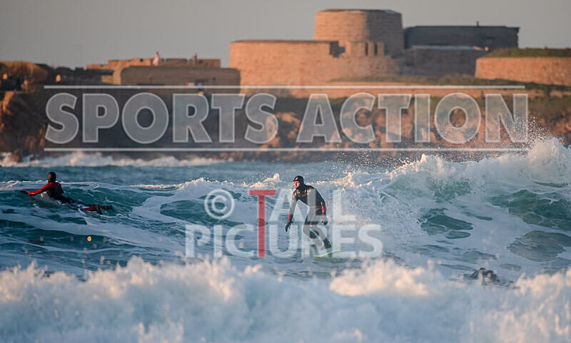 Vazon Surfing_27-02-2021-161 - SURFING AT VAZON BAY GUERNSEY