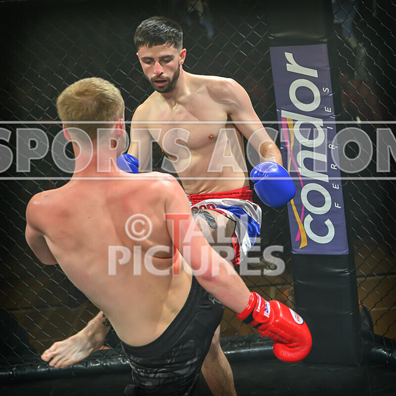 BOUT- 8 Lewis Bentley v Luke OConnor-51 - BOUT 8 - Lewis Bentley v Luke O'Connor