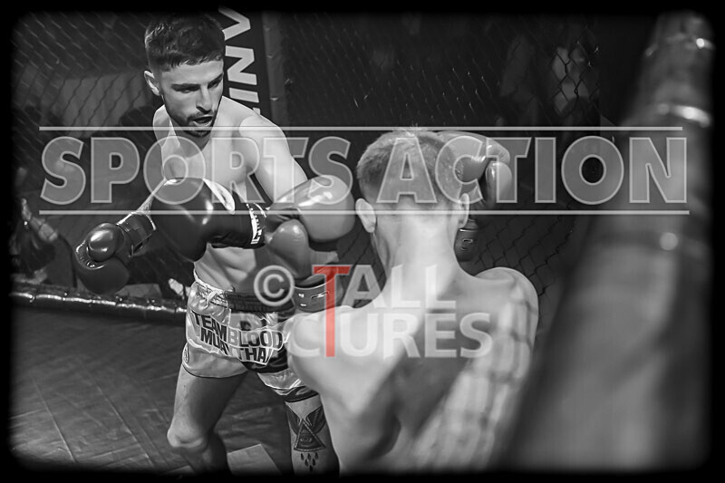 BOUT- 8 Lewis Bentley v Luke OConnor-26 - BOUT 8 - Lewis Bentley v Luke O'Connor