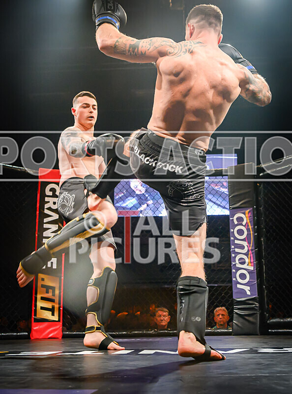 BOUT- 4 - Clayton Taylor v Alex Atkinson-4 - BOUT 4 - Clayton Taylor v Alex Atkinson