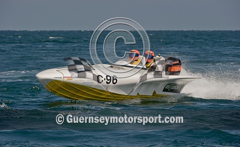 Guernsey Powerboat Racing 23-07-11-62 - ROUND-5 JETHOU COURSE