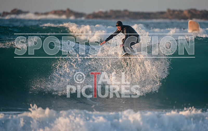 Vazon Surfing_27-02-2021-8 - SURFING AT VAZON BAY GUERNSEY
