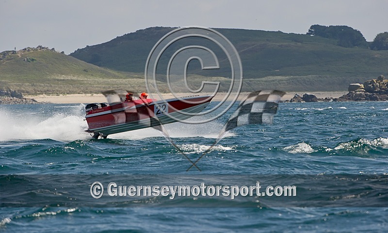 Guernsey Powerboat Racing 23-07-11-99 - ROUND-5 JETHOU COURSE