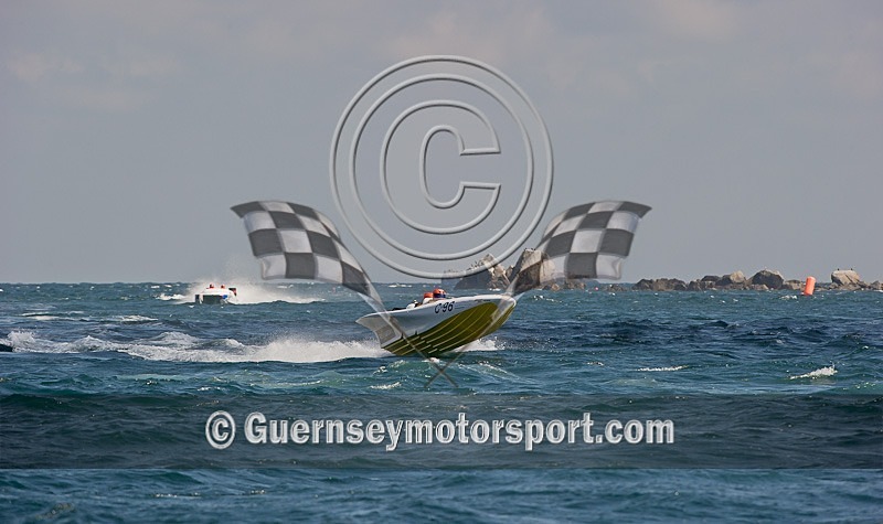 Guernsey Powerboat Racing 23-07-11-73 - ROUND-5 JETHOU COURSE