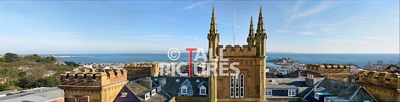 Elizabeth College Tower - PANORAMIC SCENES