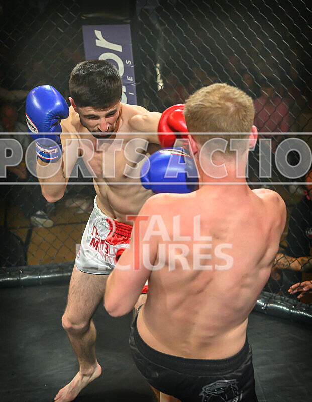 BOUT- 8 Lewis Bentley v Luke OConnor-15 - BOUT 8 - Lewis Bentley v Luke O'Connor