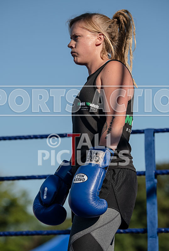 BOUT-2- Georgie The Cyclone Smith v Kayleigh White-22 - BOUT-2 Georgie 'The Cyclone' Smith v Kayleigh White