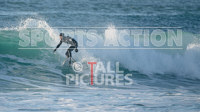Vazon Surfing_27-02-2021-105 - SURFING AT VAZON BAY GUERNSEY