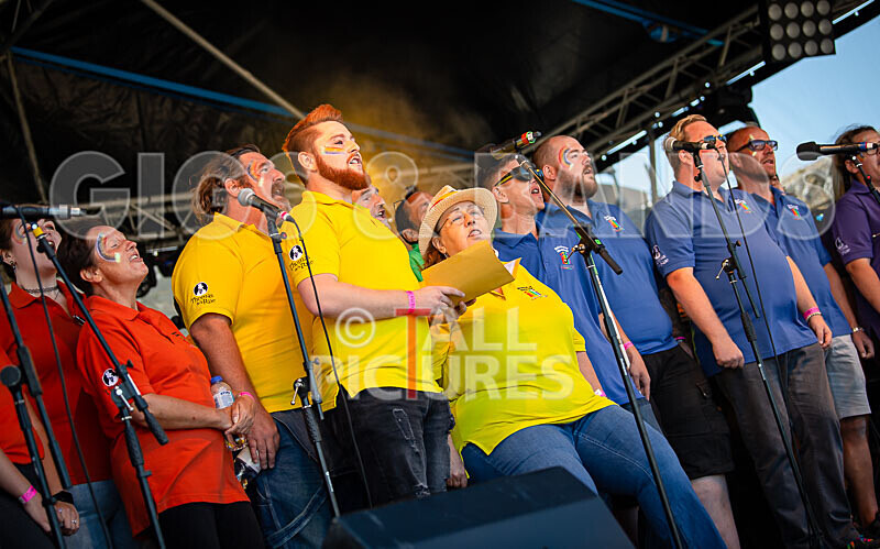 La Rocque Choir  Rainbow Chorus-3 - LA ROCQUE CHOIR & RAINBOW CHORUS