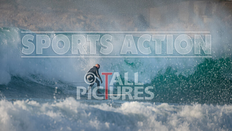 Vazon Surfing_27-02-2021-9 - SURFING AT VAZON BAY GUERNSEY
