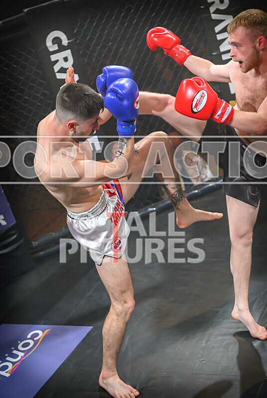 BOUT- 8 Lewis Bentley v Luke OConnor-55 - BOUT 8 - Lewis Bentley v Luke O'Connor