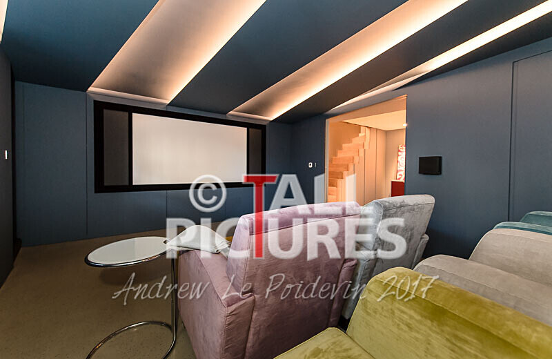 Avolution_St James Place-5 - BASEMENT CINEMA WITH CUSTOM LIGHTING
