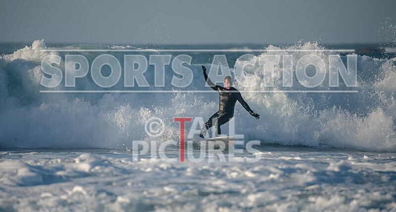 Vazon Surfing_27-02-2021-129 - SURFING AT VAZON BAY GUERNSEY