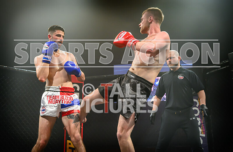 BOUT- 8 Lewis Bentley v Luke OConnor-65 - BOUT 8 - Lewis Bentley v Luke O'Connor