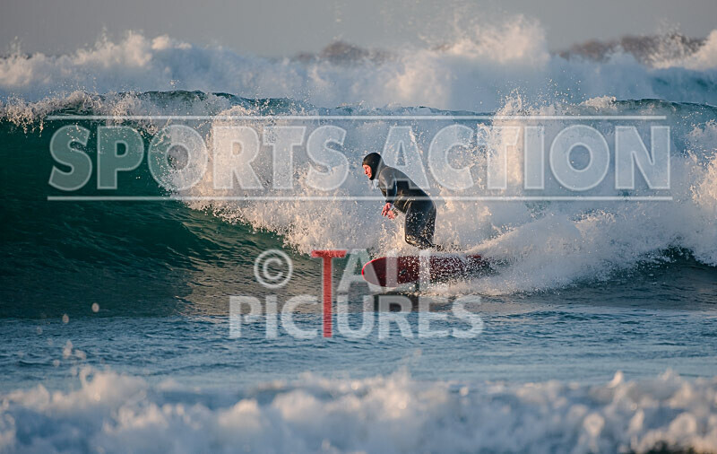 Vazon Surfing_27-02-2021-17 - SURFING AT VAZON BAY GUERNSEY