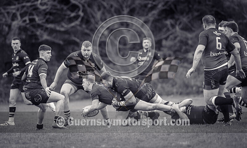 St Jacques Vikings v Bournmouth II-22 - ST JACQUES VIKINGS v BOURNMOUTH II