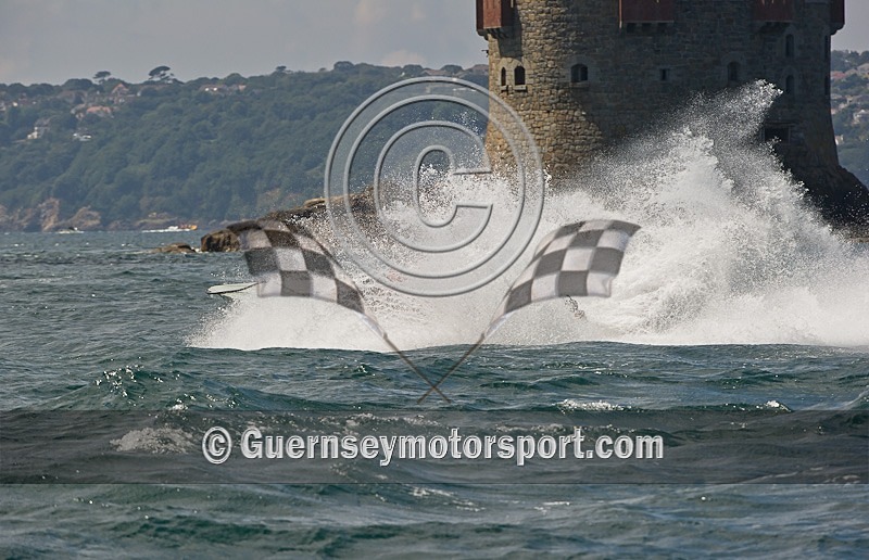 Guernsey Powerboat Racing 23-07-11-89 - ROUND-5 JETHOU COURSE