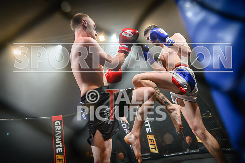 BOUT- 8 Lewis Bentley v Luke OConnor-19 - BOUT 8 - Lewis Bentley v Luke O'Connor