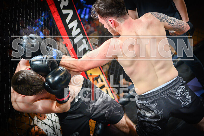 BOUT- 1 - Joe Wilson v Jake Fletcher-35 - BOUT: 1 - Joe Wilson v Jake Fletcher