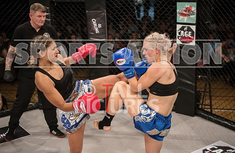 Hannah Jacques v Katherine Paes-5 - BOUT-5 Hannah Jacques v Katherine Paes