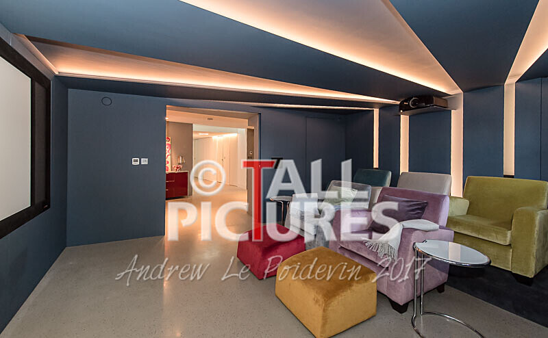 Avolution_St James Place-16 - BASEMENT CINEMA WITH CUSTOM LIGHTING