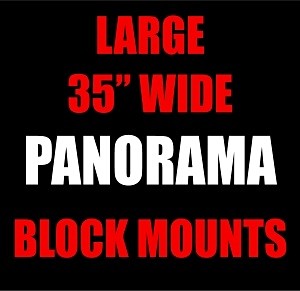 35' BLOCK MOUNTED - BUY A PANORAMIC PRINT OR BLOCK MOUNT