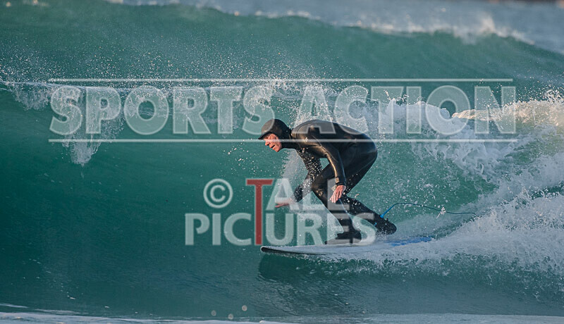 Vazon Surfing_27-02-2021-10 - SURFING AT VAZON BAY GUERNSEY
