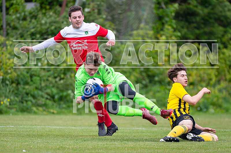 Under 16 Upton 2022_Sylvans v St Paul-5 - UNDER 16 UPTON 2022