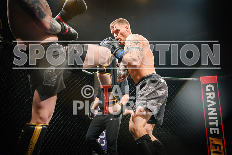 BOUT- 4 - Clayton Taylor v Alex Atkinson-24 - BOUT 4 - Clayton Taylor v Alex Atkinson