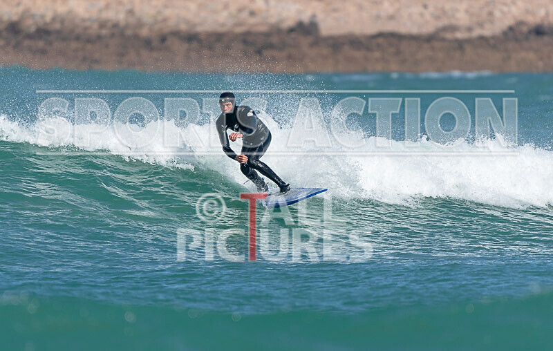 Vazon Surfing_12-03-2022-21 - SURFING AT VAZON BAY GUERNSEY