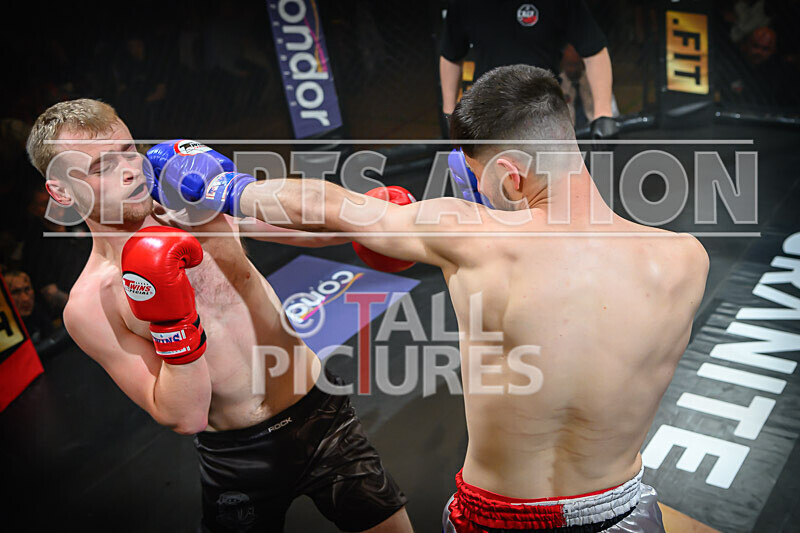 BOUT- 8 Lewis Bentley v Luke OConnor-63 - BOUT 8 - Lewis Bentley v Luke O'Connor