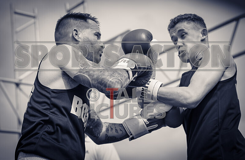 BOUT 3- Martin the not so Raging Bull Le Prevost v Ben Hizzy Hislop-20 - BOUT 3- Martin 'the not so Raging Bull' Le Prevost v Ben 'Hizzy' Hislop