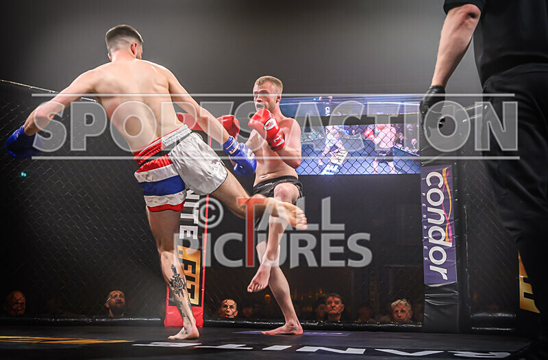 BOUT- 8 Lewis Bentley v Luke OConnor-40 - BOUT 8 - Lewis Bentley v Luke O'Connor