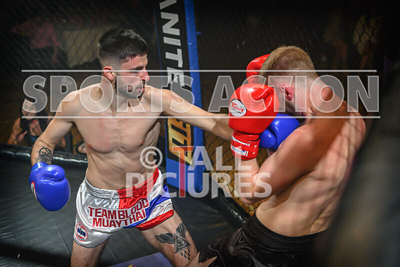 BOUT- 8 Lewis Bentley v Luke OConnor-4 - BOUT 8 - Lewis Bentley v Luke O'Connor