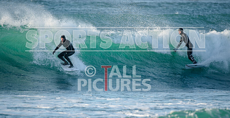 Vazon Surfing_27-02-2021-34 - SURFING AT VAZON BAY GUERNSEY