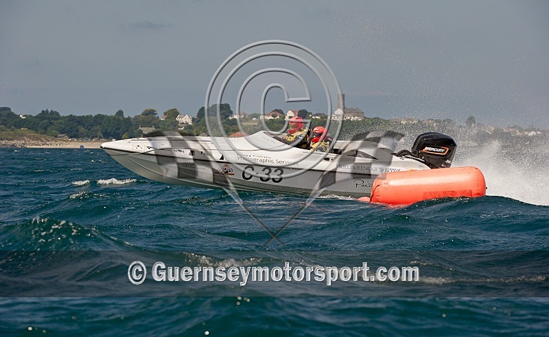 Guernsey Powerboat Racing 23-07-11-1 - ROUND-5 JETHOU COURSE