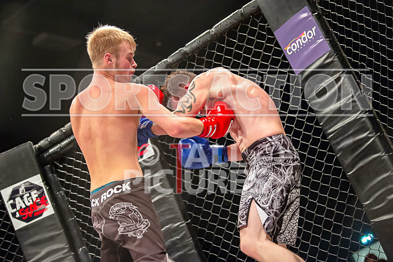 BOUT-1- Chris Wherry v Lewis Bentley-20 - BOUT-1: Chris Wherry v Lewis Bentley