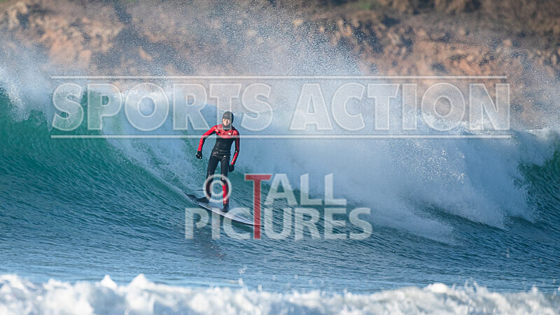 Vazon Surfing_27-02-2021-165 - SURFING AT VAZON BAY GUERNSEY