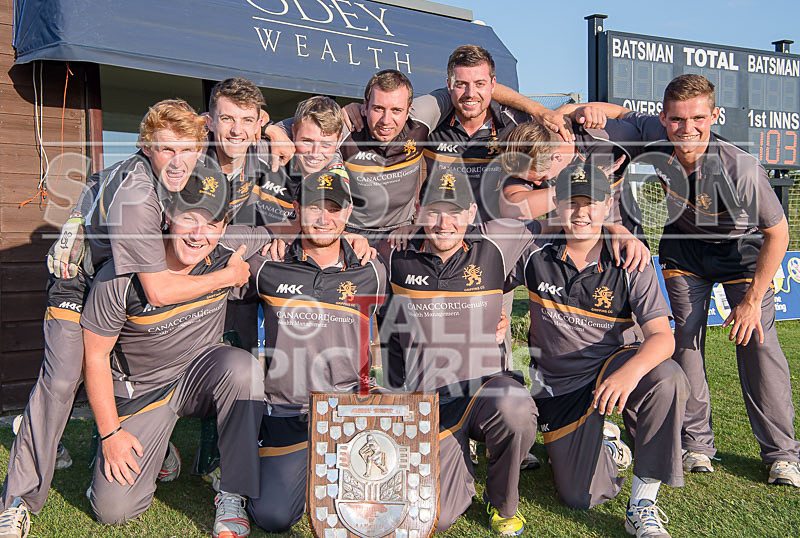 Canaccord Griffins with the Rozel Shield-3 - CANACCORD GRIFFINS v IRREGULARS