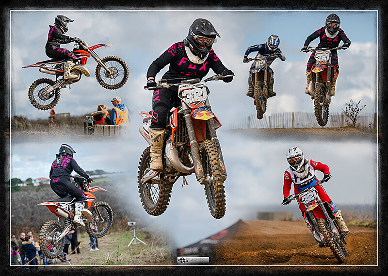 Chloe Moto-X_A2 FRAMED MONTAGE - PHOTO MONTAGES