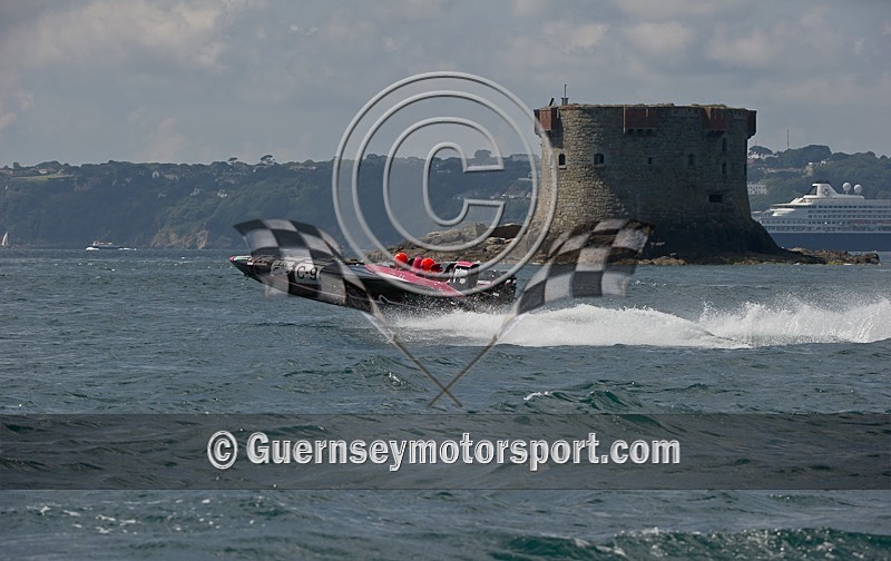 Guernsey Powerboat Racing 23-07-11-76 - ROUND-5 JETHOU COURSE