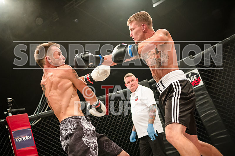 BOUT-2- Jason Enticott v Josh Manning-35 - BOUT-2: Jason Enticott v Josh Manning