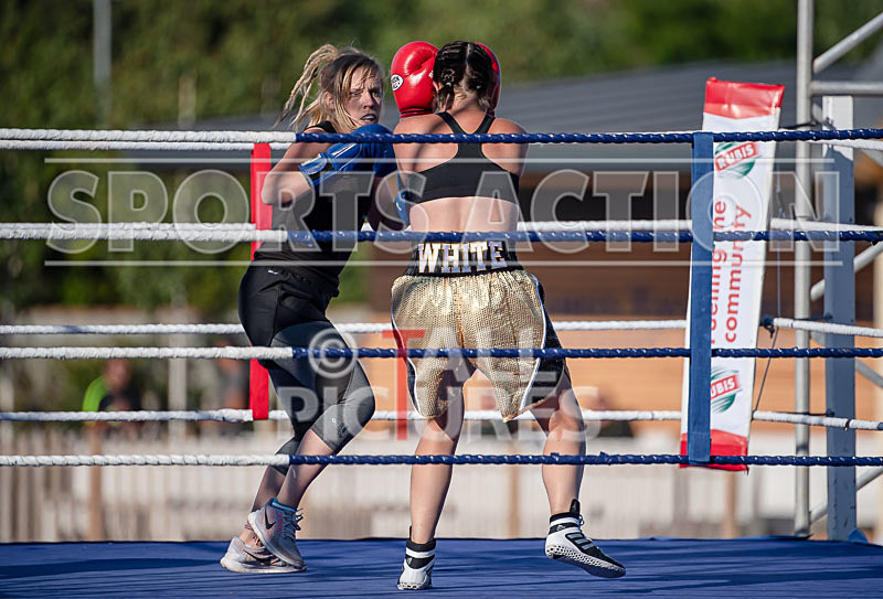 BOUT-2- Georgie The Cyclone Smith v Kayleigh White-7 - BOUT-2 Georgie 'The Cyclone' Smith v Kayleigh White