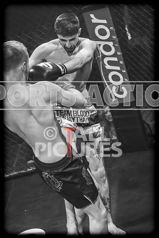 BOUT- 8 Lewis Bentley v Luke OConnor-31 - BOUT 8 - Lewis Bentley v Luke O'Connor